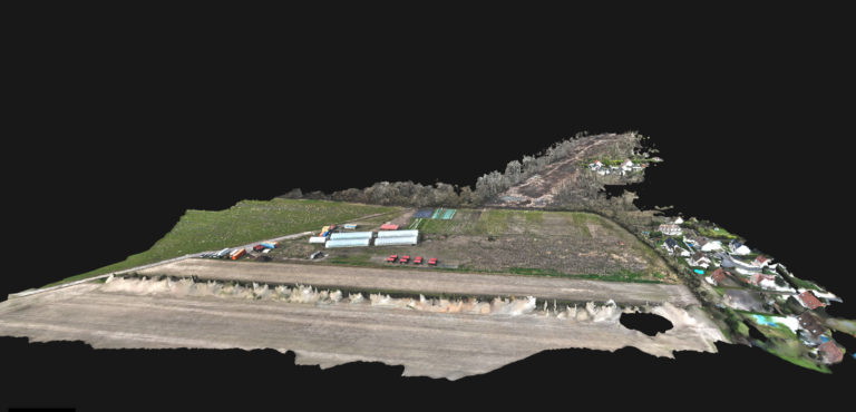 photogrammétrie et topographie par drone