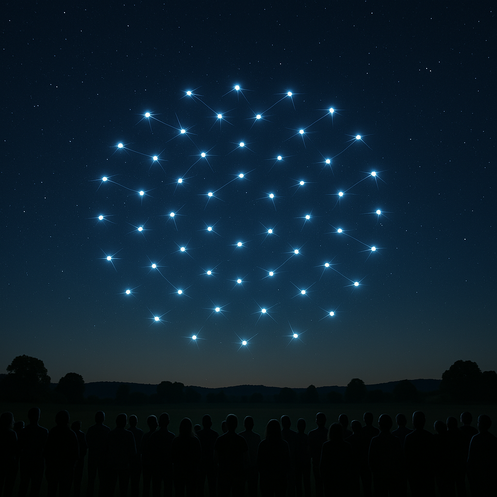 Spectacle de drone